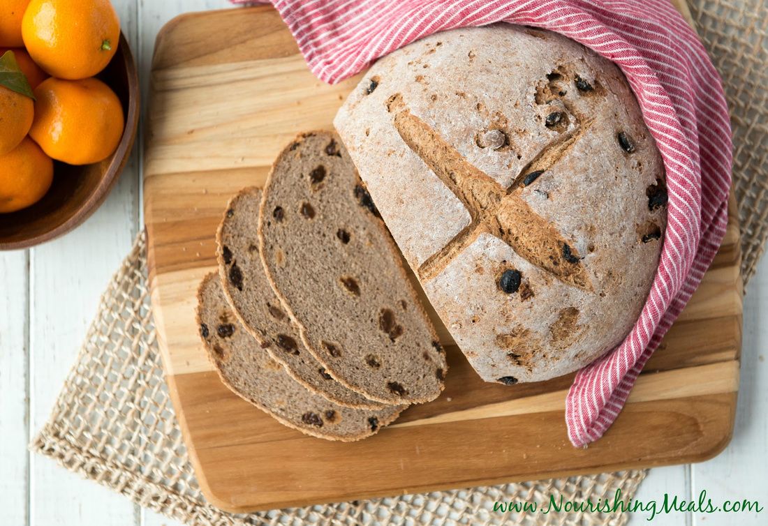 Gluten Free Cinnamon Raisin Bread {Bread Machine Option} - Zest for Baking