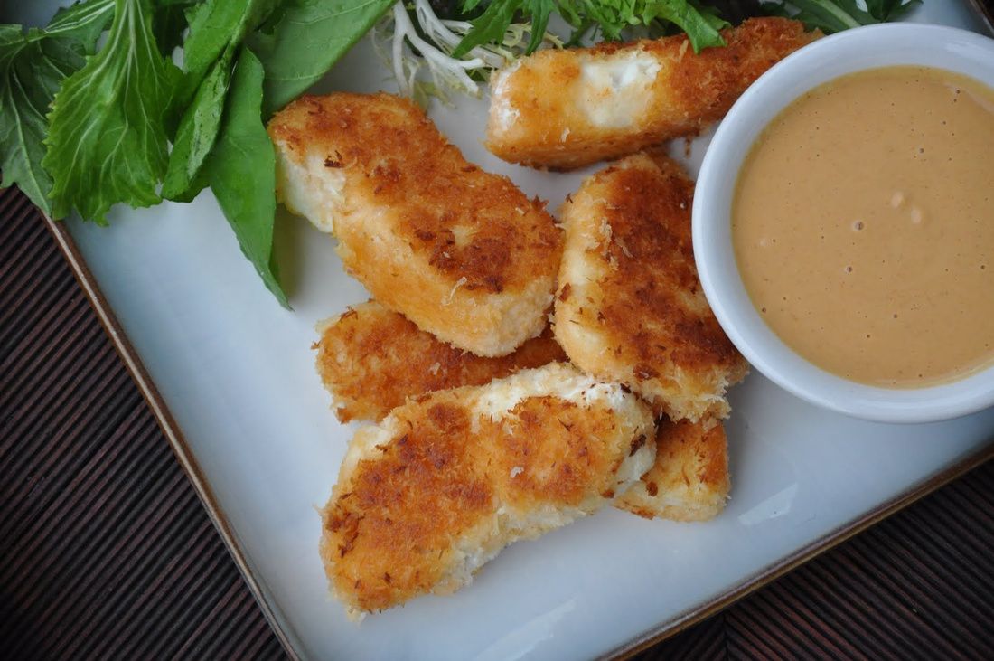 Gluten-Free Paleo Thai Coconut Fish Sticks