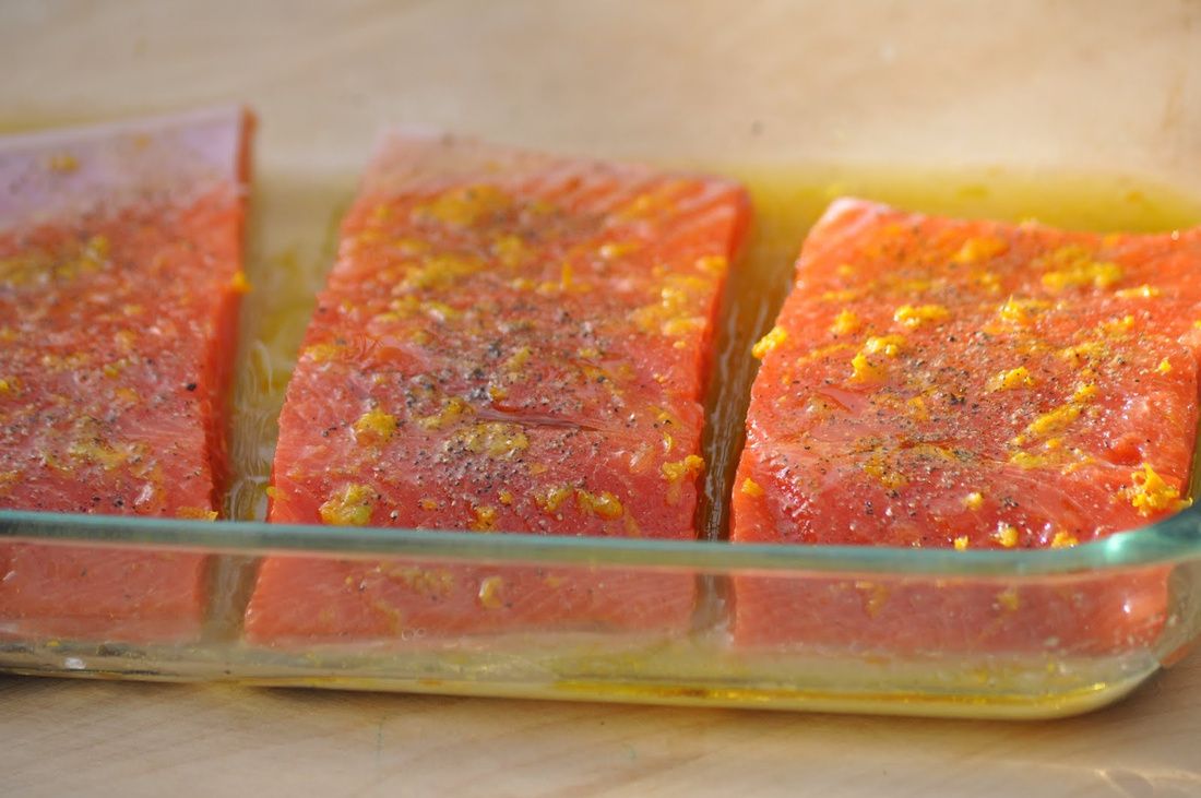 Orange Pepper Wild Salmon
