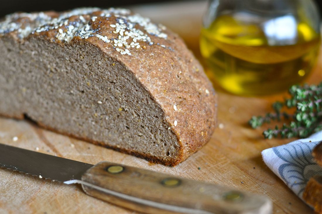 Whole Wheat No-Knead Skillet Bread - Taste Love and Nourish