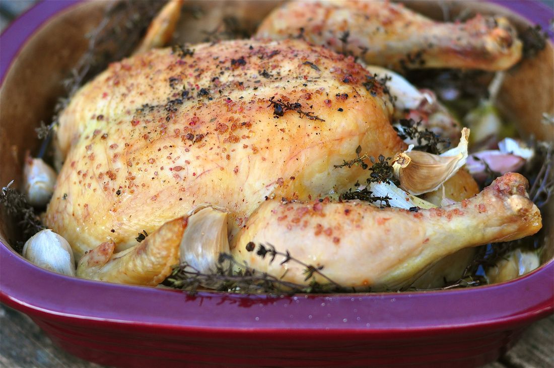 Two Whole Roasted Chickens - Green Healthy Cooking