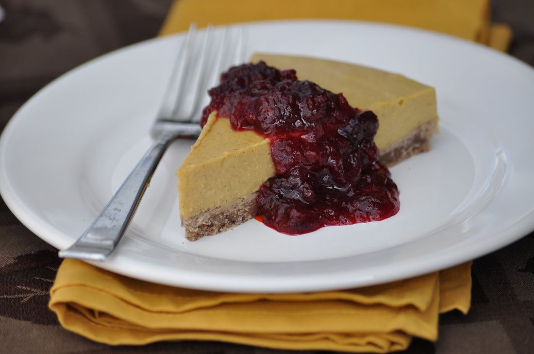 Gluten-Free Vegan Pumpkin Cheesecake