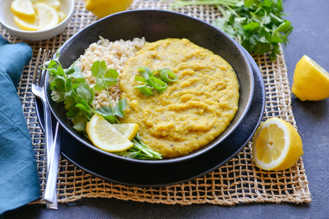 GINGERED YELLOW SPLIT PEA DAL-2