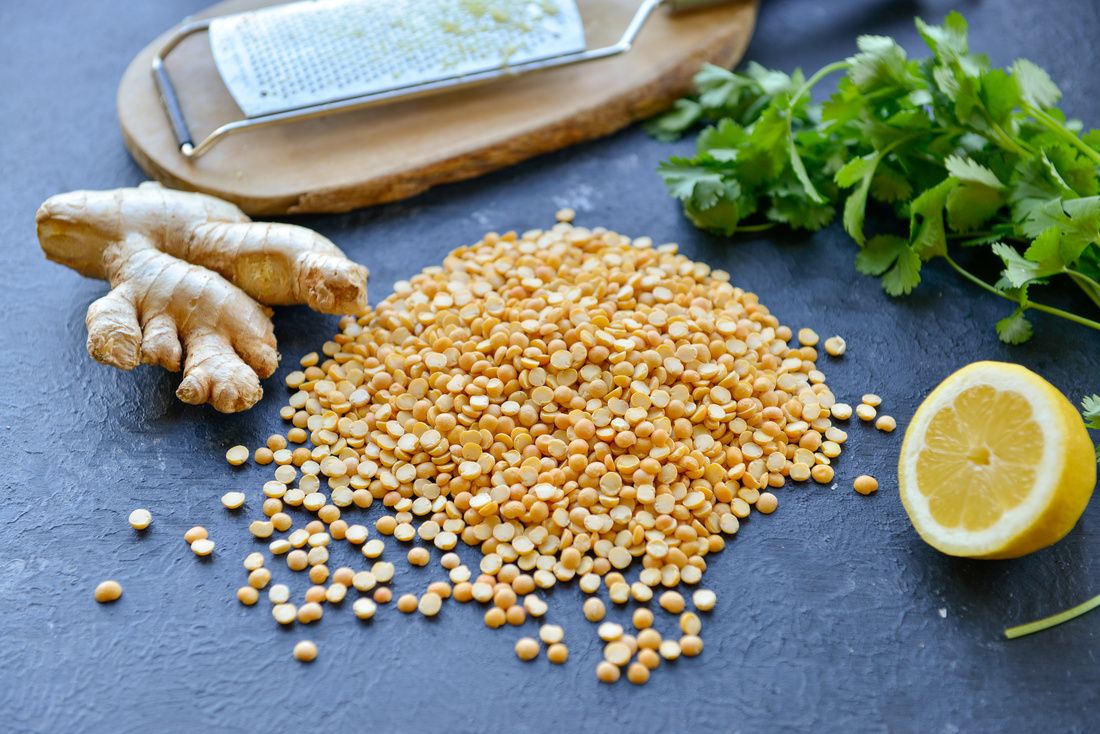 GINGERED YELLOW SPLIT PEA DAL-3