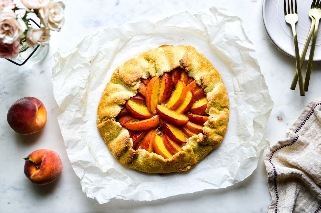 GRAIN-FREE GLUTEN-FREE PEACH GALETTE-44