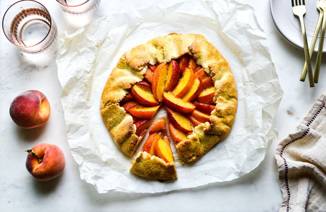 GRAIN-FREE GLUTEN-FREE PEACH GALETTE-55