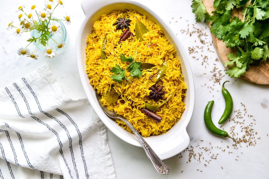 INDIAN SPICED RICE PILAF-PUALO-1