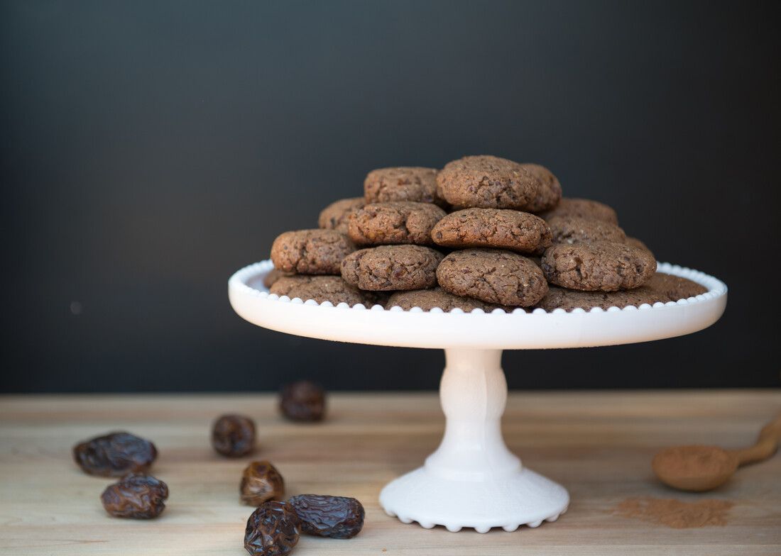 paleo-grain-free-cinnamon-date-almond butter cookies-1