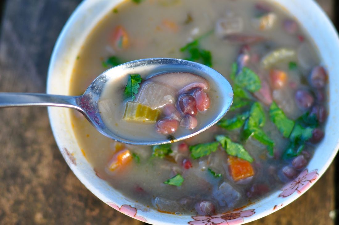 Adzuki Bean and Sea Vegetable Soup
