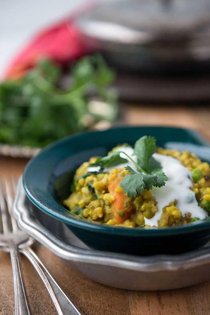 Summer Vegetable Kitcheree Gluten-Free Vegan