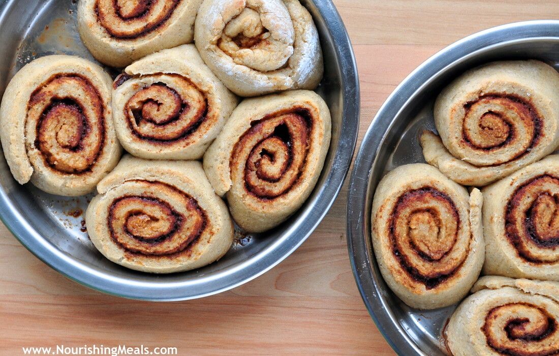 Gluten-Free Cinnamon Rolls (egg-free, vegan, refined sugar-free)