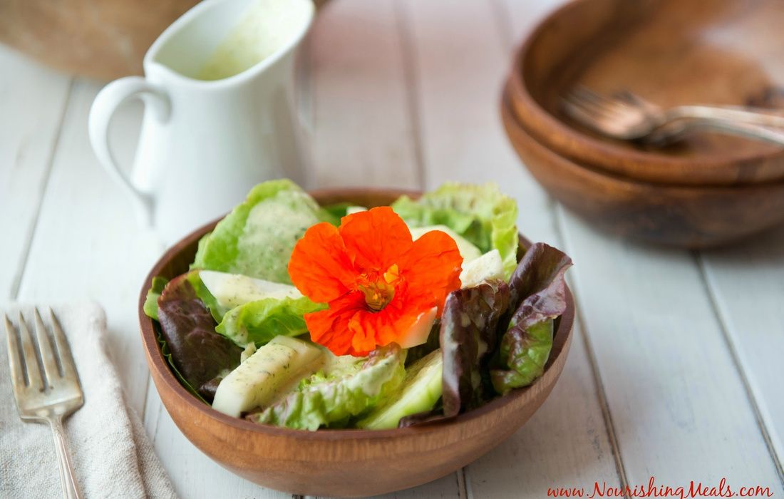 nasturtium salad