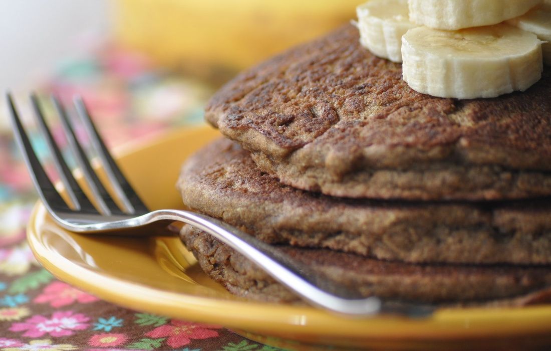 Mini Oat Pancakes (Vegan GF) - Nourishing Amy