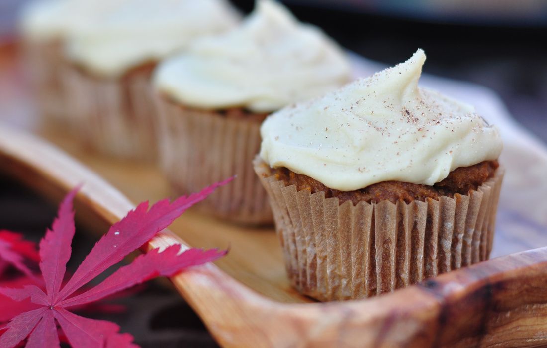 Grain-Free Pumpkin Cupcakes Paleo