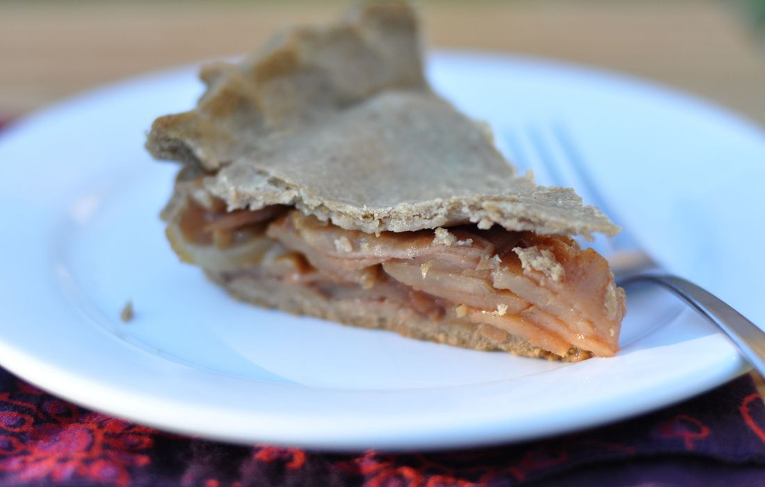 Gluten-Free Vegan Deep Dish Apple Pie