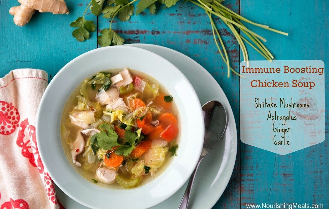 Nourishing Chicken Soup (With No Noodles) - Nourished By Nutrition