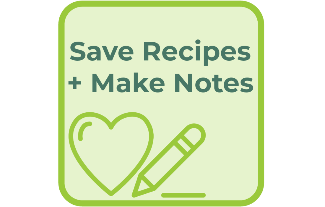 BOOKMARK SAVE RECIPES-ADD NOTES-2