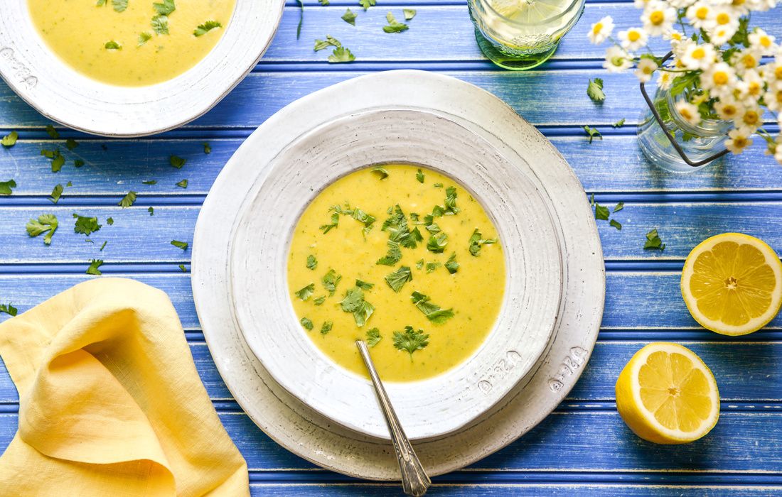 CREAMY SUMMER ZUCCHINI SOUP-2