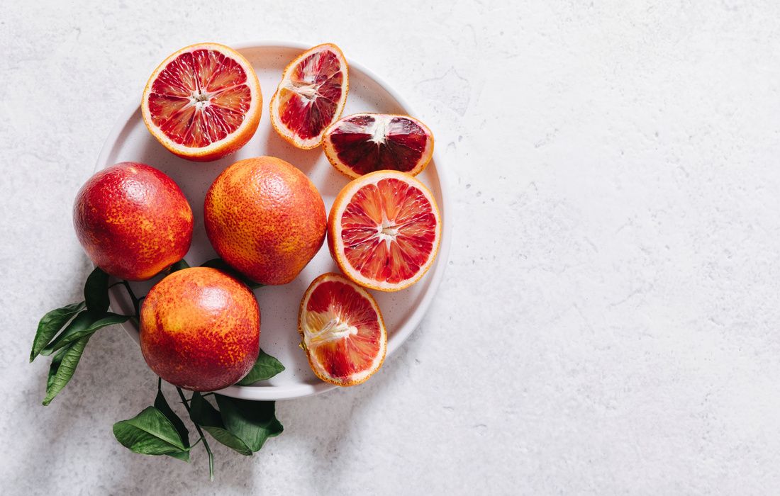 FRESH ORGANIC BLOOD ORANGES