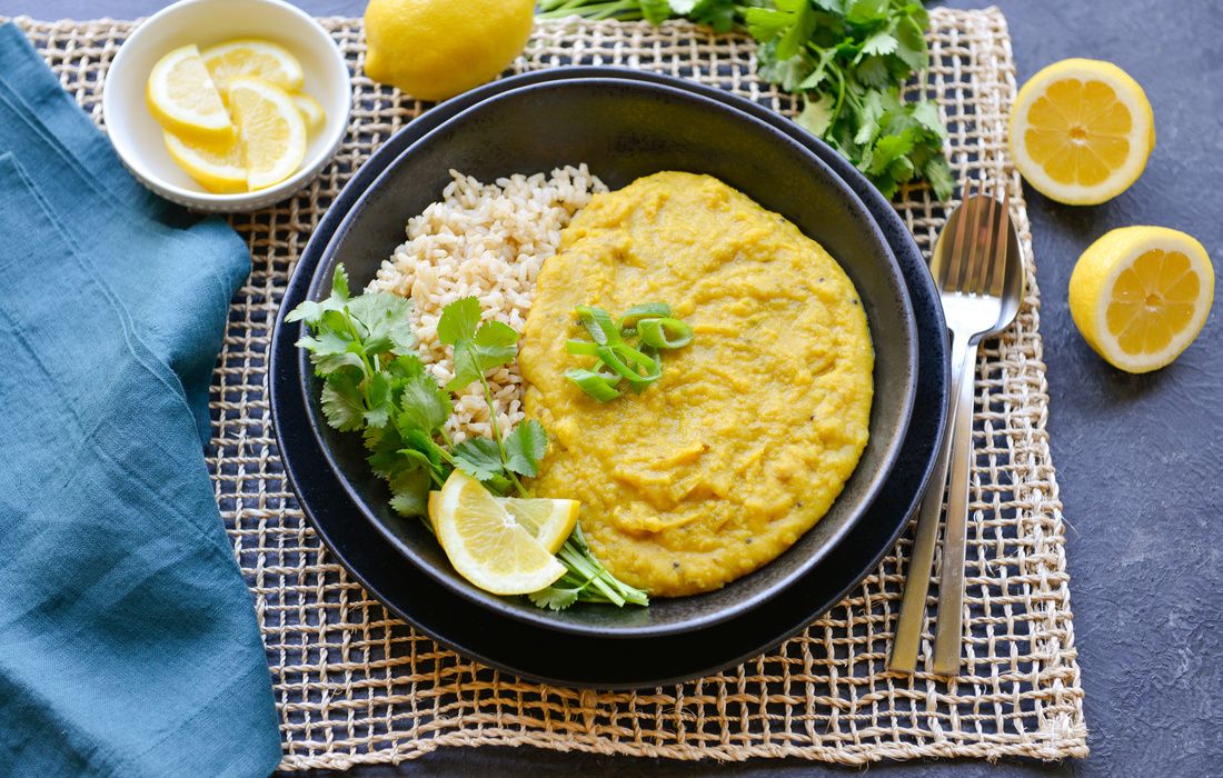 GINGERED YELLOW SPLIT PEA DAL-1