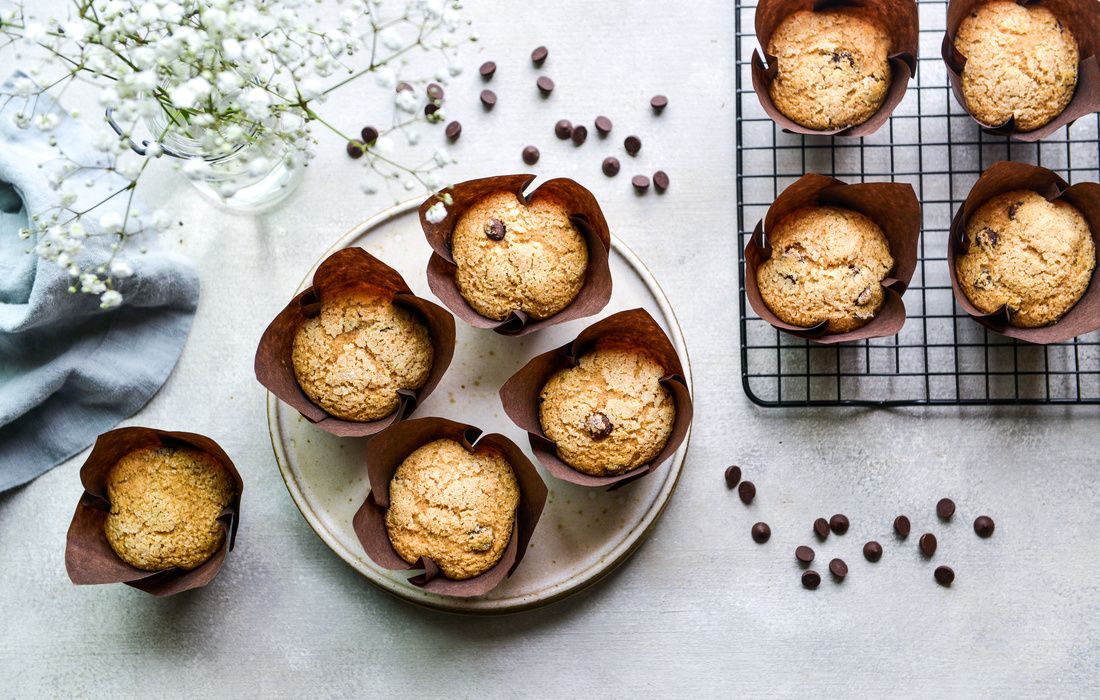 GLUTEN-FREE DAIRY-FREE CHOCOLATE CHIP MUFFINS-1