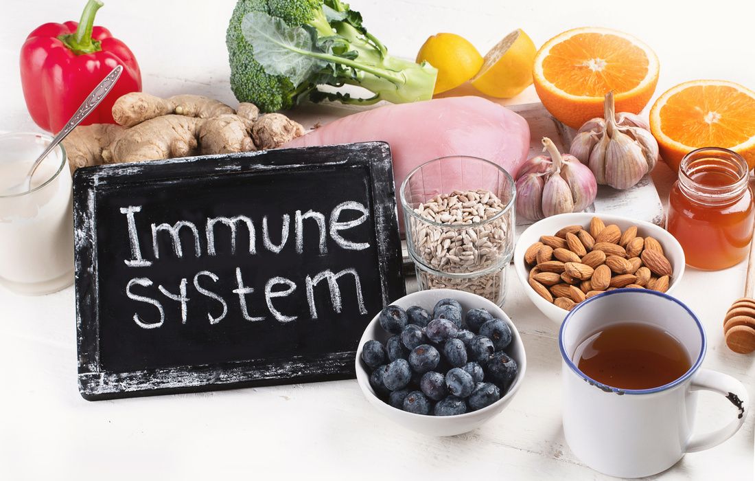 IMMUNE SUPPORTIVE FOODS AND HERBS