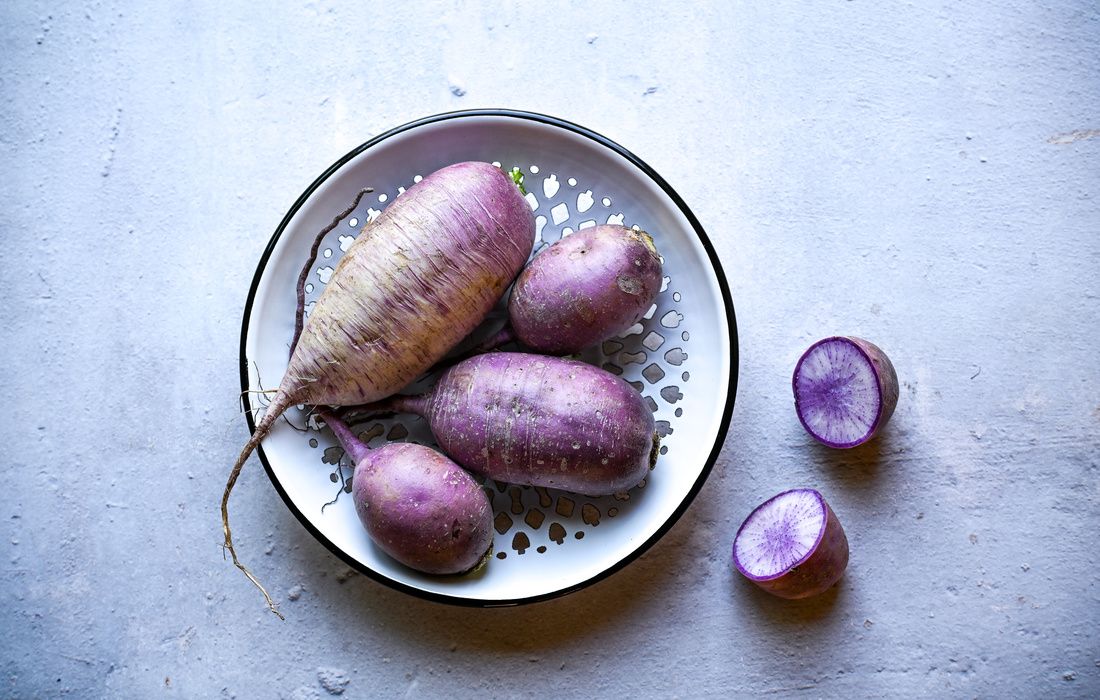 ORGANIC PURPLE DAIKON RADISH-1