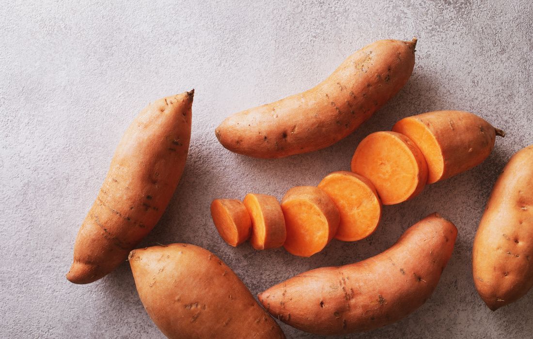 ORGANIC RAW SWEET POTATOES