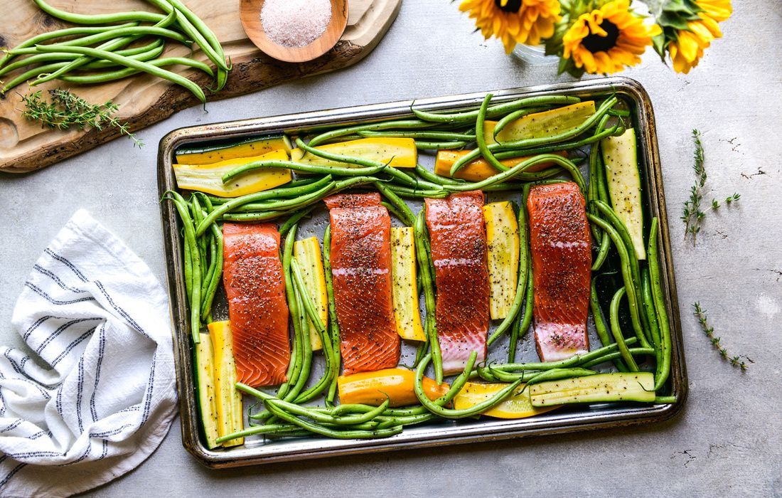 SHEET PAN WILD SALMON WITH GARDEN VEGETABLES-1