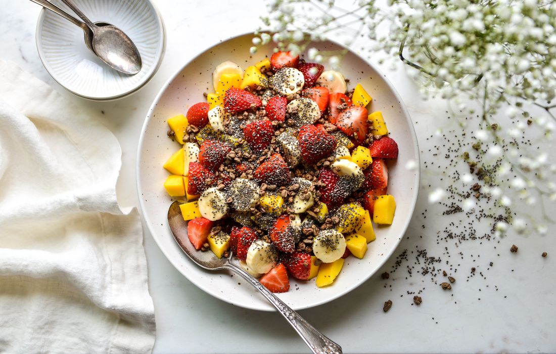 STRAWBERRY-MANGO-CHIA FRUIT SALAD-1