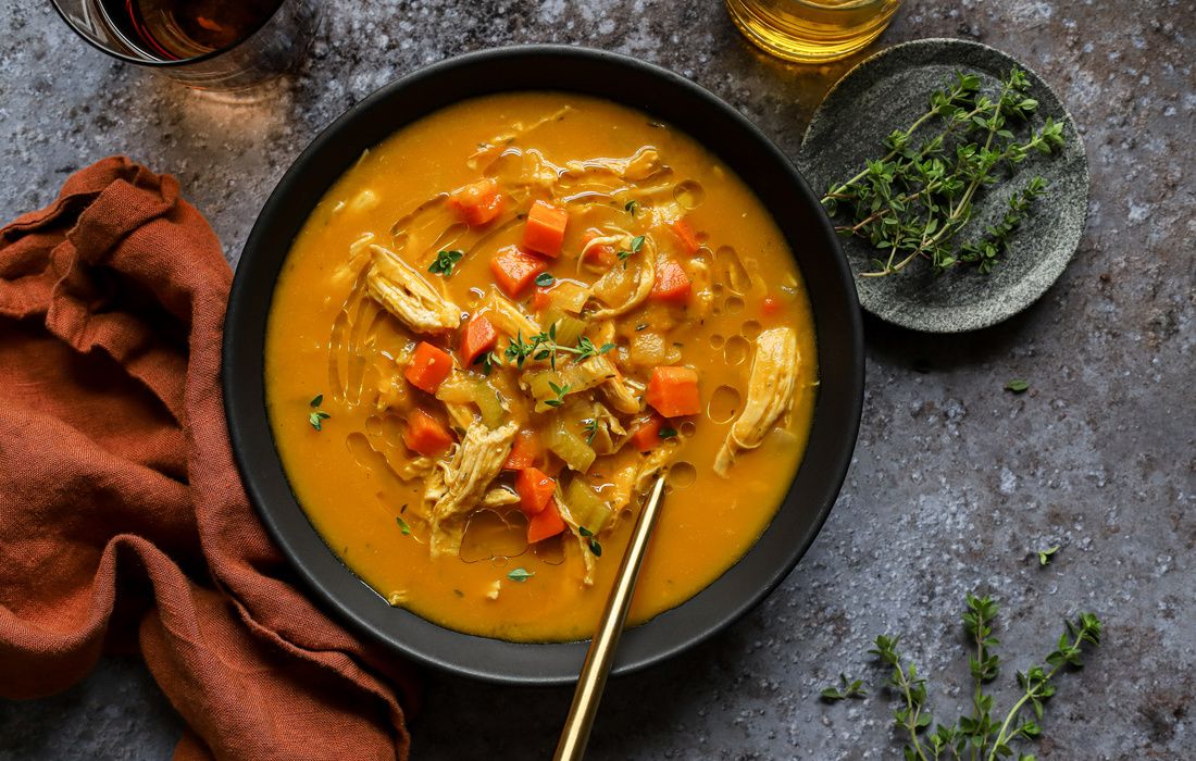 Simple Chicken and Carrot Soup