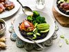 BLACK RICE-ROASTED CHICKEN-GINGER-BROCCOLI BOWLS-2