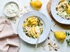 COTTAGE CHEESE PEARS ALMONDS-DASH DIET RECIPE