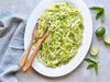 FENNEL CABBAGE SLAW WITH MINT AND LIME