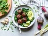 GINGERED BEET AND FEEF MEATBALLS-1