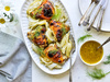 HONEY-ROASTED CHICKEN WITH FENNEL AND HERBS-1