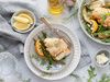 Lemony Sheet Pan Chicken with Fennel, Green Beans, and Arugula