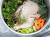 Low-FODMAP Chicken Broth