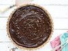 VEGAN SALTED RAW CHOCOLATE TART-1