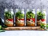 SOUTHWESTERN QUINOA AND CHICKEN SALAD JARS WITH CHILI-LIME DRESSING-1
