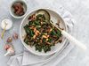 Sautéed Kale with Sundried Tomatoes, Caramelized Onions, and Cannellini Beans