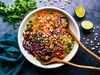 THAI QUINOA AND TOFU SALAD WITH CREAMY PEANUT-GINGER DRESSING-1