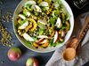 Roasted Delicata Squash Salad with Apples and Toasted Pumpkin Seeds