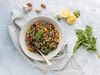 Lentil and Rice Salad with Lemon and Olives