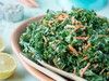 Raw Kale Salad with Lemon Tahini Dressing