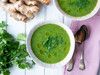 Sweet Potato-Broccoli-Ginger Soup