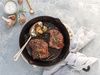 Seared Steak with Butter, Herbs and Garlic