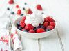 Fresh Berries with Whipped Vanilla Coconut Cream