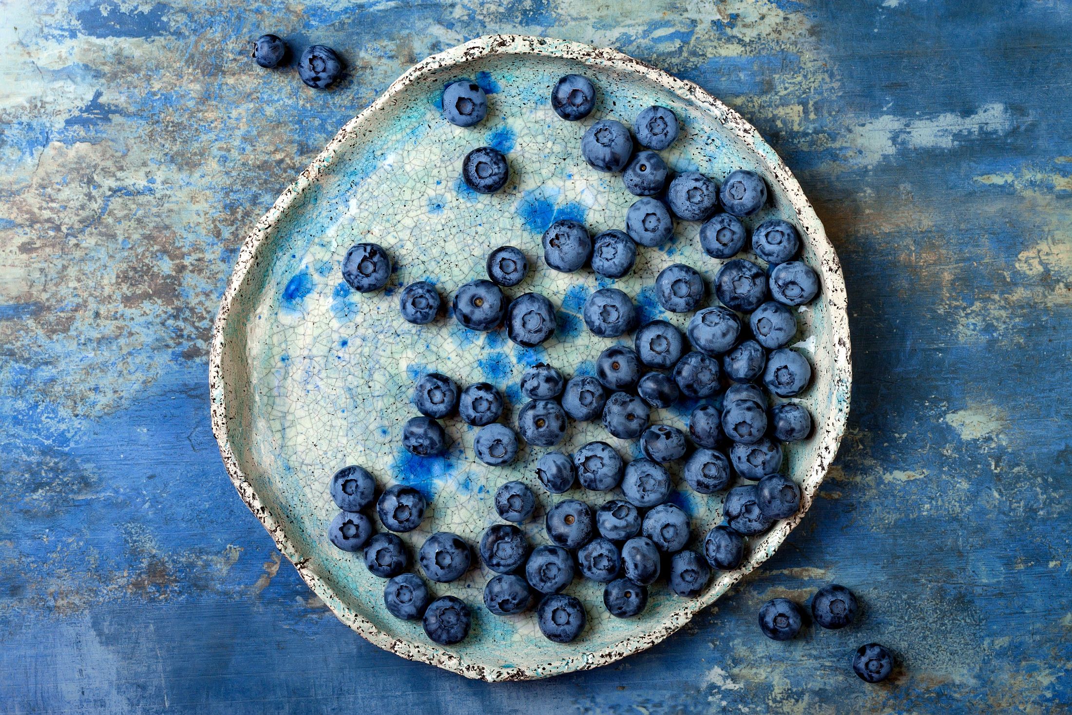 BLUEBERRIES ON BLUE RUSTIC-1