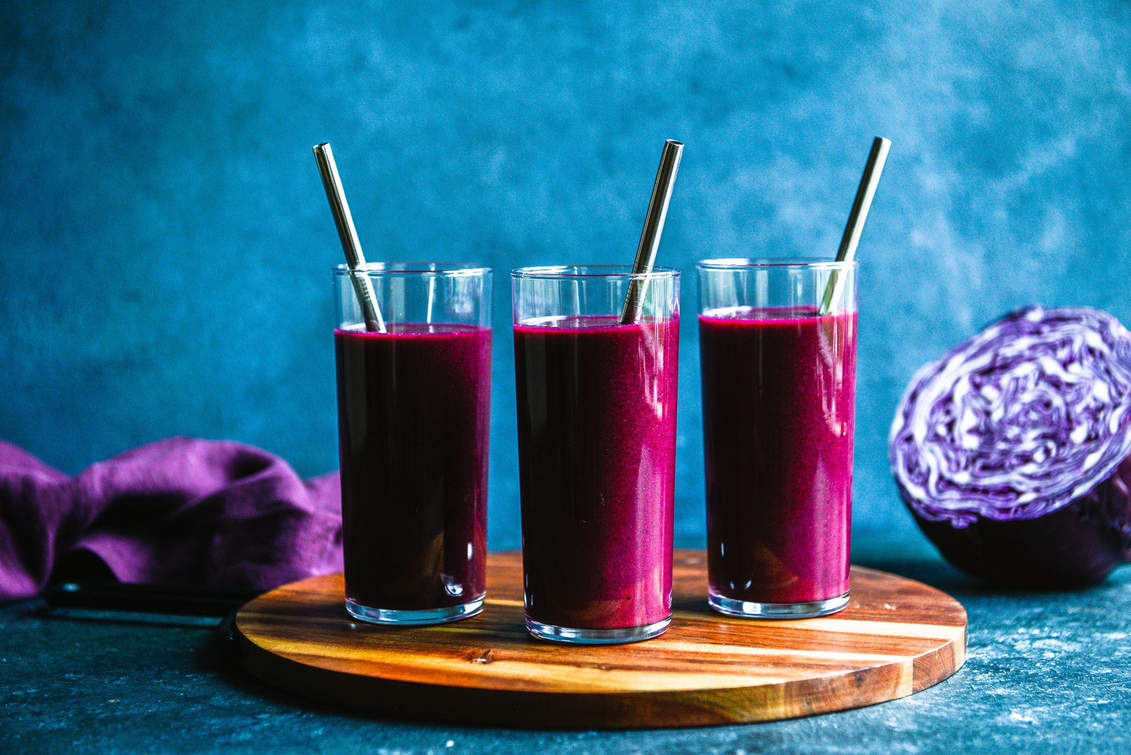 BLUEBERRY-CABBAGE DETOX SMOOTHIE-1